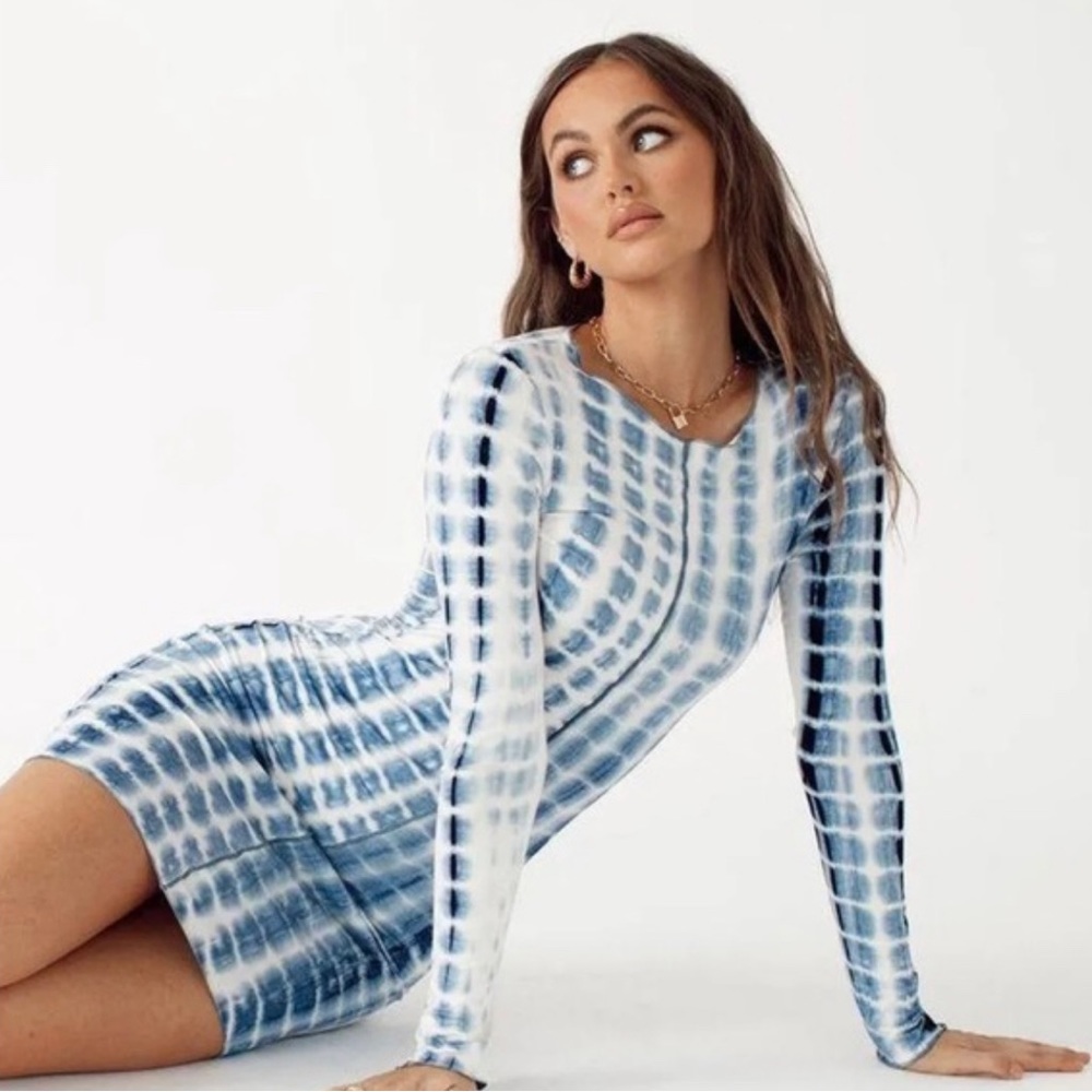 Princess Polly Joani Tie-dye Mini Dress